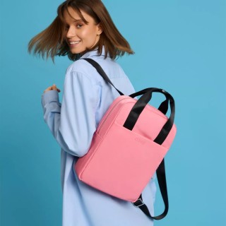 Рюкзак O bag Boston нейлон Рожевий