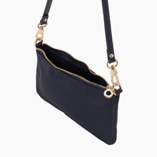 O bag Papillon нейлон Темно-синя