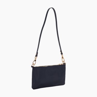 O bag Papillon нейлон Темно-синя