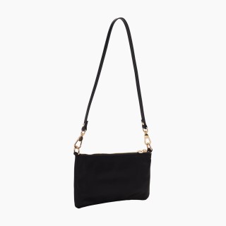 O bag Papillon нейлон Чорна