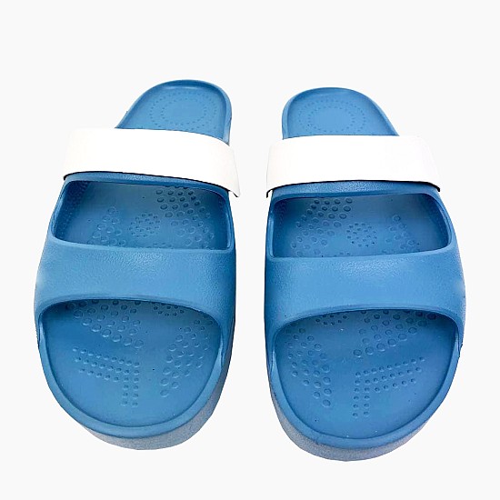 Декоративна накладка на Шльопанці O shoes базова Білий Декоративна накладка на Шльопанці O shoes базова Білий