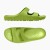Шльопанці O shoes на низькій платформі жіночі Яблуко
