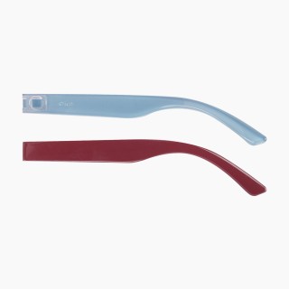 Дужки O sun напівпрозорі Бордо