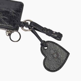 Монетниця Christie PU металік Чорна