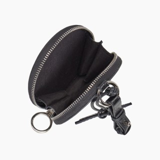 Монетниця Agatha PU металік Чорна