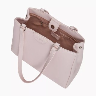 O bag Vienna PU наппа Рожевий дим