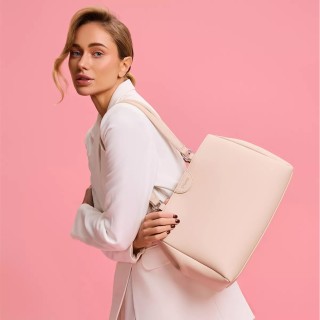 O bag Vienna PU наппа Пісок