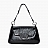 Жіноча сумка O bag Paris PU металік чорна