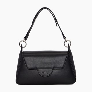 O bag Paris PU наппа Чорна