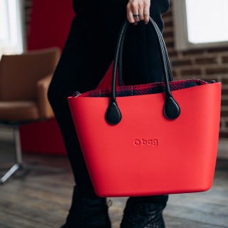 Довгі ручки екошкіра Чорний