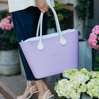 Довгі ручки екошкіра Білий