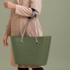 Довгі ручки-ланцюжки екошкіра Чорний
