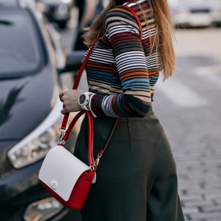 Набір мікроручка з ремінцем з кліпсами Червоний