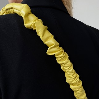 Ланцюг з рюшами наппа Світло-зелений