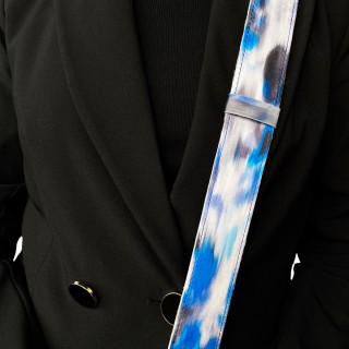 Ремінець крепдешин Сапфір