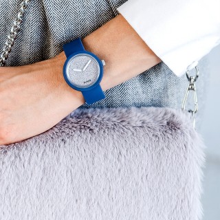 O clock | ремінець океан, циферблат Glimmer срібло