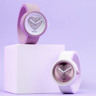 Циферблат O clock Sparkling Heart Пудра
