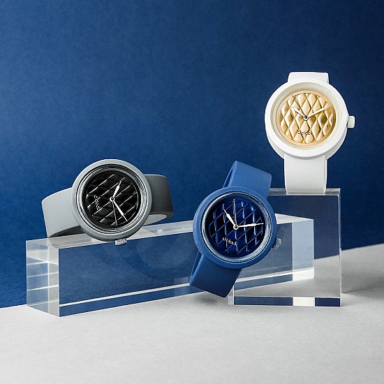 Циферблат O clock Matelasse Темно-синій Циферблат O clock Matelasse Темно-синій