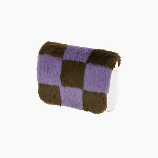 Фліп O pocket клітка екохутро Фісташка / Ліловий