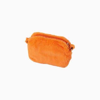 Підкладка O bag pocket екохутро Помаранчевий флуо