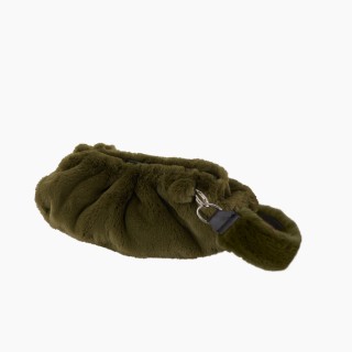 O bag Puffy екохутро Мілітарі, ремінець 