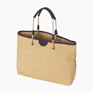 O bag Miami рафія Чорна