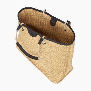 O bag Miami рафія Чорна