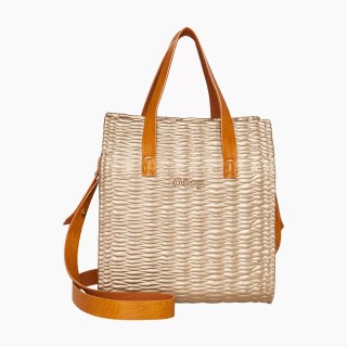 Сумка O bag Levante плетіння капучино