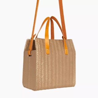 Сумка O bag Levante плетіння капучино