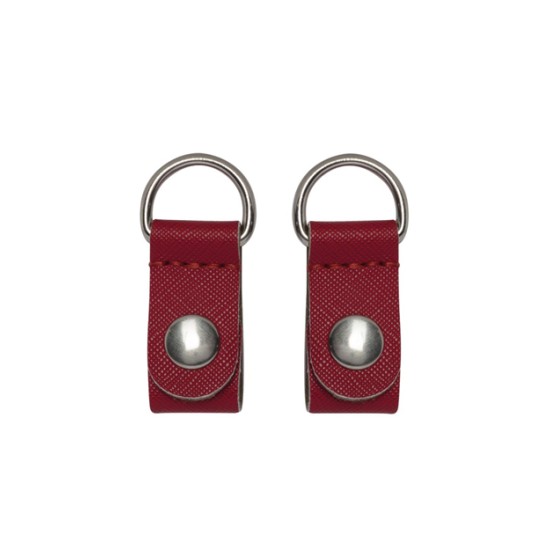 Кліпси O pocket сафіано Полуниця